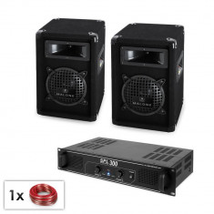 PA Set &amp;quot;Malone Spl 6.5&amp;quot; Boxe 300W Amp foto