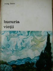 Bucuria vietii -Irving Stone , 1973 foto