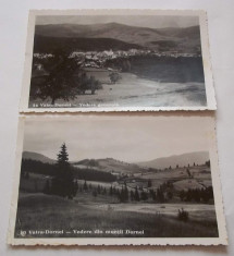 doua CP Vatra Dornei vedere generala/ din muntii Rodnei anii &amp;#039;30 foto