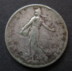 Franta - 2 Francs 1898 - Argint foto