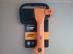 FISKARS Topor camping X5 made in Finland , NOU! Transport 15ron Fan Curier! foto