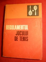Federatia Romana Tenis - Regulamentul Jocului de Tenis - Ed. Stadion 1974