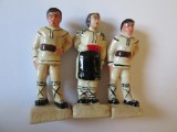 RARE! 3 MINIATURI/FIGURINE ROMANIA COSTUME POPULARE ANII 70