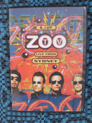 U2 - ZOO LIVE FROM SYDNEY 1993 (1 DVD ORIGINAL - CA NOU!!!) foto