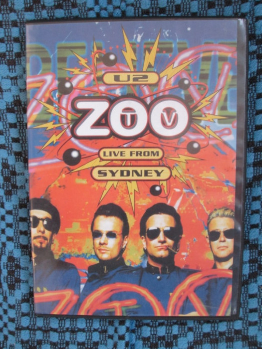 U2 - ZOO LIVE FROM SYDNEY 1993 (1 DVD ORIGINAL - CA NOU!!!)