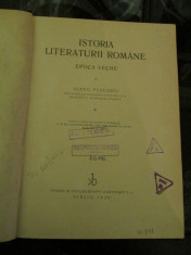 Istoria literaturii romane - Epoca veche foto