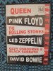 DVD Documentare QUEEN, PINK FLOYD, ROLLING STONES, LED ZEPPELIN, BLACK SABBATH, Engleza