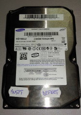 Hard Disk defect SAMSUNG HD160JJ E-H011-05-0397(B) foto