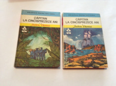 JULES VERNE - CAPITAN LA CINCISPREZECE ANI 2 vol,RF1/1 foto