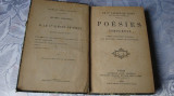 Alfred de Vigny - Poesies completes - 1896