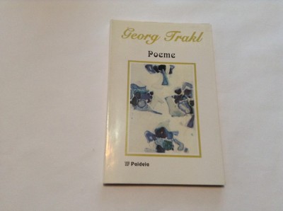 Georg Trakl - Poeme, foto