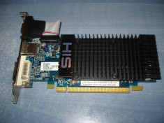 Placa video HIS Ati Radeon HD 4350 512MB DDR2 VGA DVI HDMI silent foto