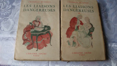 Laclos- Les Liaisons Dangereuses - in franceza - 2 volume - interbelica foto