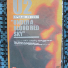 U2 - LIVE AT RED ROCKS 1983. UNDER A BLOOD RED SKY (1 DVD ORIGINAL - CA NOU!!!)