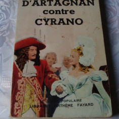 Paul Feval fils/ M.Lassez - D'Artagnan contre Cyrano - in franceza - 1956