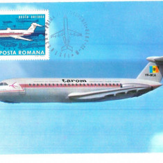 No(2)ilustrata maxima-AVIONUL BAC 1-11 prima zi 1970