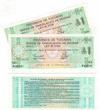SV * Argentina UN AUSTRAL / PESOS 1991 * Provincia Tucuman UNC
