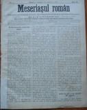 Cumpara ieftin Ziarul Meseriasul Roman , nr. 7 , 1887 , Brasov