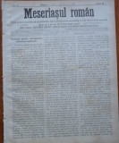 Cumpara ieftin Ziarul Meseriasul Roman , nr. 9 , 1887 , Brasov