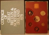 MAREA BRITANIE &amp; IRLANDA DE NORD - SET MONETARIE 1979 PROOF BU, Europa