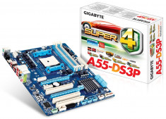 Kit Gigabyte A55 DS3P + Amd A6 3500 Triple Core 2,1ghz + 4 gb ddr3 1600mhz foto