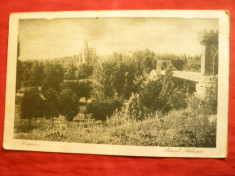 Ilustrata Craiova - Parcul Bibescu , circulat 1931 foto