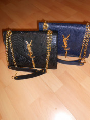 GENTI YSL MONOGRAMME SNAKE,ACCESORII AURII/CALITATE GARANTATA foto