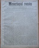 Cumpara ieftin Ziarul Meseriasul Roman , nr. 8 , 1887 , Brasov