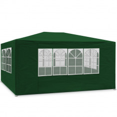 Cort 3x4 m verde, pavilion gradina, cort evenimente foto