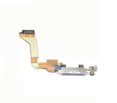 Banda Flex iPhone 4G (Conector Incarcare) Alb Original foto