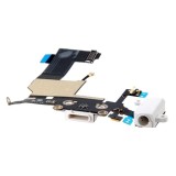 Banda Flex iPhone 5S Conector Incarcare/Audio Alb Original