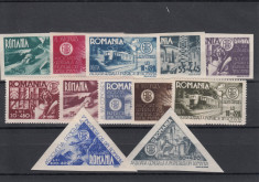 ROMANIA 1945, LP 181,LP 181a, LP 182 AGIR,MNH,LOT 0 RO foto