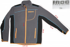 Geaca subtire windstopper softshell Inoc, barbati, marimea 54(L-XL) foto