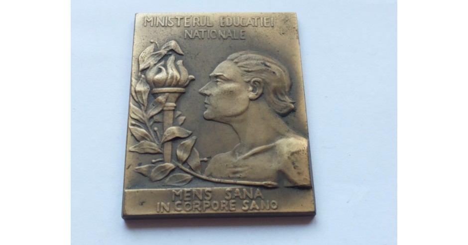ROMANIA 1948-PLACHETA MINISTERUL EDUCATIEI NATIONALE ...