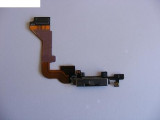 Banda Flex iPhone 4G (Conector incarcare) Negru Orig Swap