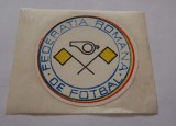 sticker arbitru Federatia Romana de Fotbal anii &#039;80