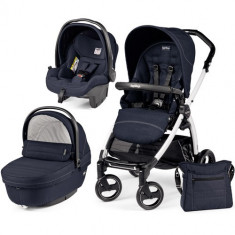 Carucior 3 in 1 Book Plus S Black White Sportivo Navy foto