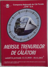 Mersul trenurilor- 2010-2011 foto