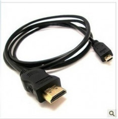 Cablu Micro HDMI la HDMI pentru telefoane mobile foto