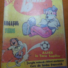 revista pt copii " boum " anul 1,nr.1 -1990