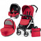 Carucior 3 in 1 Book Plus S Black White Sportivo Red