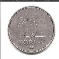 No(5) moneda-UNGARIA-10 Forint 1994