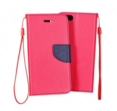 Husa Huawei Ascend Y5 Y560 Flip Case Inchidere Magnetica Pink foto