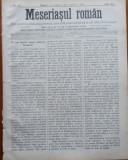 Cumpara ieftin Ziarul Meseriasul Roman , nr. 16 , 1887 , Brasov