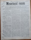 Cumpara ieftin Ziarul Meseriasul Roman , nr. 14 , 1887 , Brasov