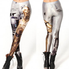 Colanti pantaloni print star wars starwars r2-d2 foto