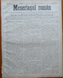 Cumpara ieftin Ziarul Meseriasul Roman , nr. 21 , 1887 , Brasov