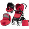 Carucior 3 in 1 Book Plus 51 Black White Sportivo SL Red