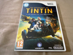 The Adventures of Tin Tin the Secret of The unicorn, Wii, original, PAL foto