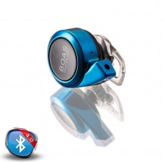 mini casca/ handsfree stereo Bluetooth v4.0 BOAS, wierless, culoare albastru foto